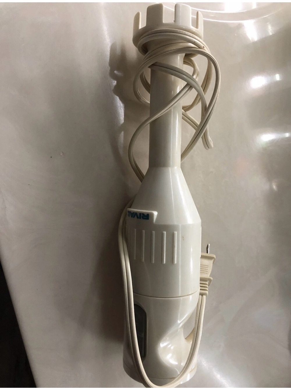 Rival Handheld Milk Frother - White vintage